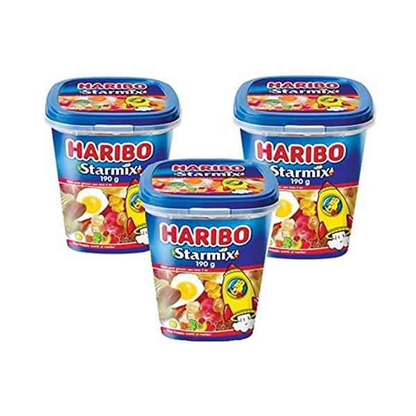 ハリボーグミ ハリボー スターミックス カップ 175g×3