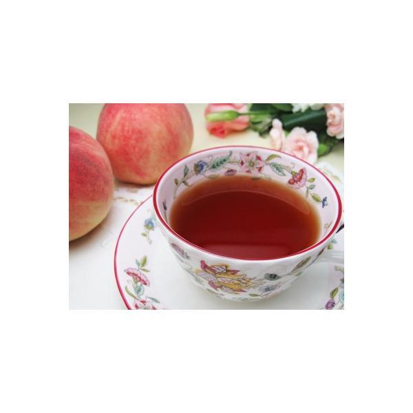 フレーバー紅茶 白桃三角ティーバッグ 20個入り