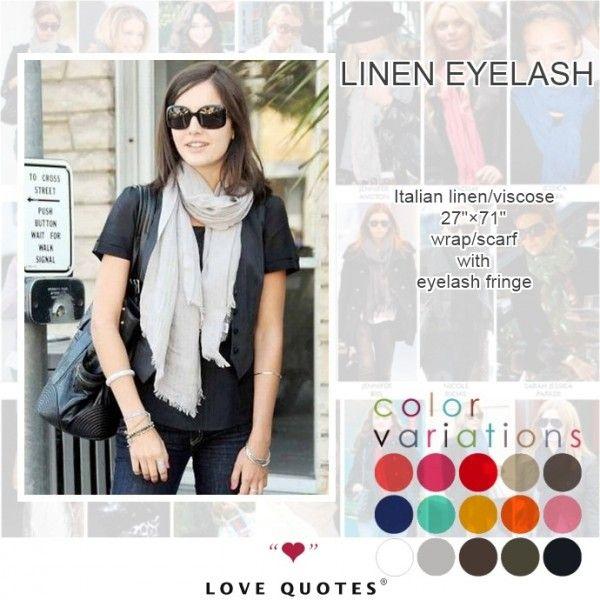 Love Quotes ラブクオーツ Italian Linen Eyelash Fringe Wrap Scarf イタリアンリネンアイラッシュ Buyee Buyee Japanese Proxy Service Buy From Japan Bot Online