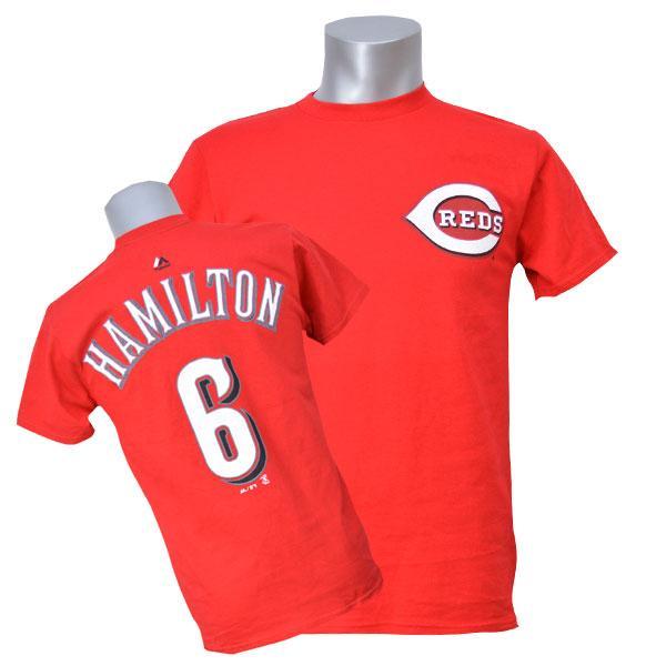 リニューアル記念メガセール 秋山翔吾 選手所属 Mlb シンシナティ レッズ ビリー ハミルトン Tシャツ レッド マジェスティック Player Tシャツ Mlb tee01 バッシュ バスケグッズ Selection 通販 Yahoo ショッピング