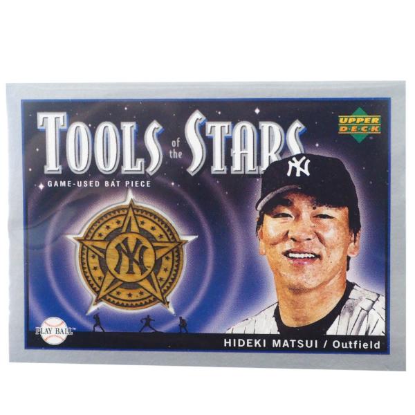 MLB  G j[[NEL[X g[fBOJ[h/X|[cJ[h Upper Deck 2004 H Matsui Bat Piece #TS-HM Upper Deck
