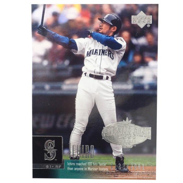 MLB公認 シアトル・マリナーズ  イチロー選手 カード 2001年 カード selection-basketball_mlb-
