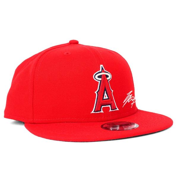 MLB 大谷翔平 ロサンゼルス・エンゼルス キャップ/帽子 YOUTH 9FIFTY OHTANI ニューエラ/New Era スカーレット