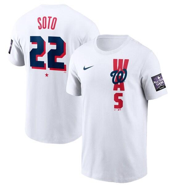 Mlb フアン ソト ナショナルズ Tシャツ オールスターゲーム21 All Star Game ネーム ナンバー ナイキ Nike Mlb agn10 バッシュ バスケグッズ Selection 通販 Yahoo ショッピング