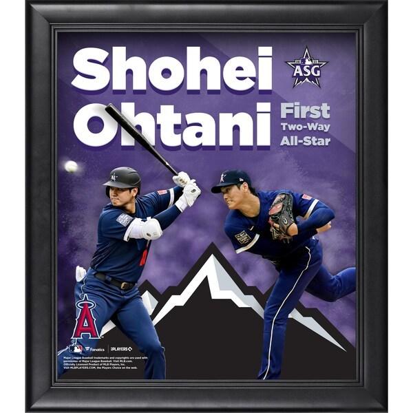 エンゼルス 大谷翔平 2021MLB オールスター 勝利投手 フォトフレーム MLB 大谷翔平 エンゼルス フォトフレーム MLBオールスター2021