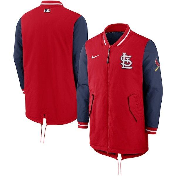 セントルイス・カージナルス Majestic ジャケット L MLB セントルイス カージナルス スタジャン ジャケット 中わた