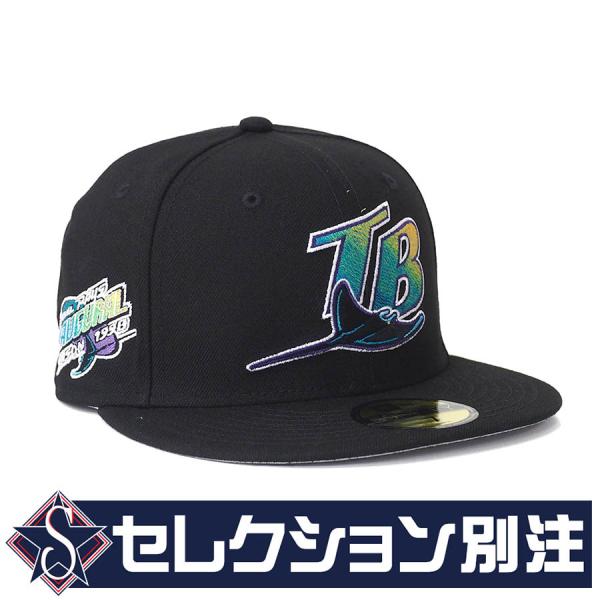 タンパベイデビルレイズ　キャップ　new era selection-basketball_mlb-