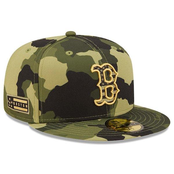 MLB ���b�h�\�b�N�X �L���b�v 2022 �A�[���h�t�H�[�X�f�[ Armed Forces Day On-Field 59FIFTY Fitted �j���[�G��/New Era �J��
