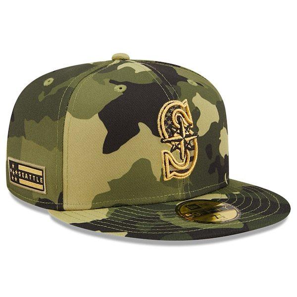 MLB �}���i�[�Y �L���b�v 2022 �A�[���h�t�H�[�X�f�[ Armed Forces Day On-Field 59FIFTY Fitted �j���[�G��/New Era �J��