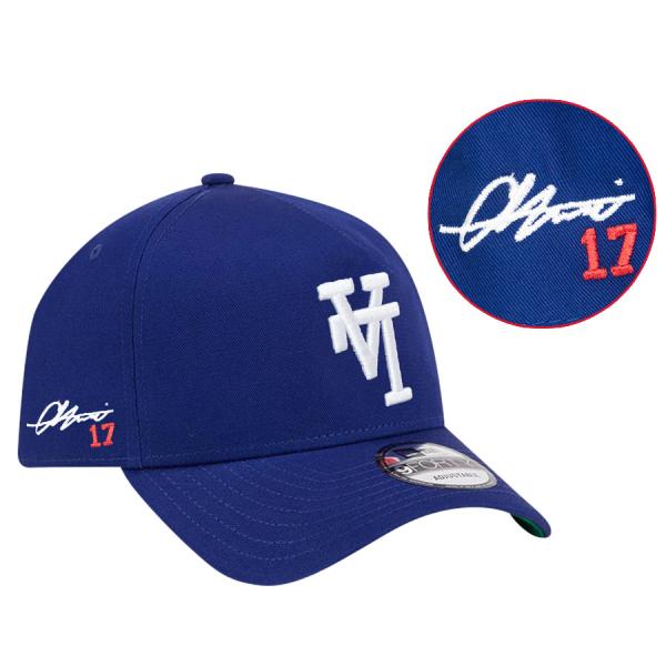 ニューエラ ドジャース キャップ LA 野球帽子 MLB 大谷翔平　サイン刺繍 NEW ERA（ニューエラ） MLB 大谷翔平 ドジャース キャップ 【海外