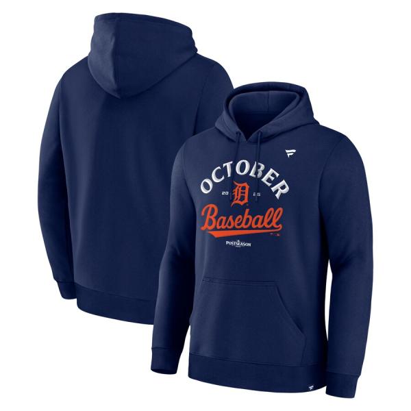 MLB タイガース パーカー ポストシーズン2025 ロッカールーム Hoodie
