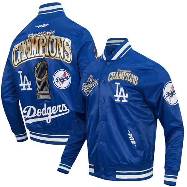 MLB ドジャース ジャケット ワールドシリーズ2025優勝記念 PRO SATIN