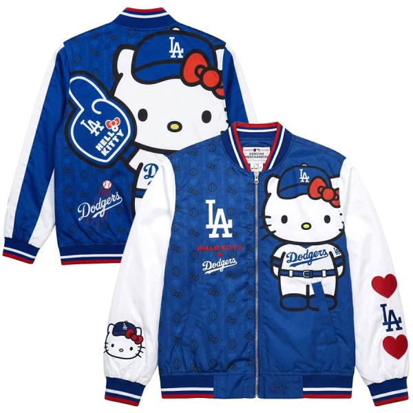 MLB ドジャース スタジャン ハロー キティー Hello Kitty Jacket