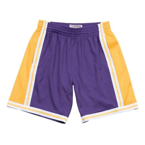 ミッチェル&ネスNBA ロサンゼルスレイカーズ ハーフパンツサイズ L Mitchell&Ness（ミッチェルアンドネス） NBA ロサンゼルス・レイカーズ