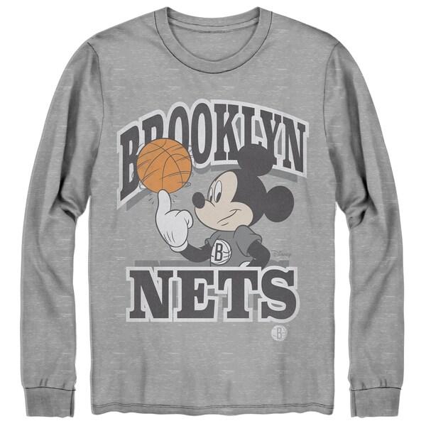 Nba ブルックリン ネッツ Tシャツ ディズニー ミッキーマウス Disney Mickey Team Spirit Long Sleeve T Shirt Junk Food グレー Nba 0803dsy19 バッシュ バスケグッズ Selection 通販 Yahoo ショッピング