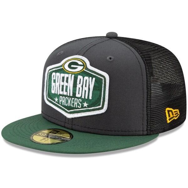 ニューエラ メンズ 帽子 59fifty Bay アクセサリー Men S Hat Historic Green Packers 22 Sideline Fitted