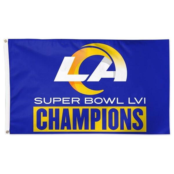 Nfl ラムズ グッズ 第56回 スーパーボウル 優勝記念 Super Bowl Lvi Champions Flag 旗 ウィンクラフト Wincraft Nfl 2214sbf46 バッシュ バスケグッズ Selection 通販 Yahoo ショッピング
