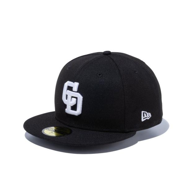 NewEra 59FIFTY 中日ドラゴンズ ブラック × スノーホワイト selection-basketball_npb-