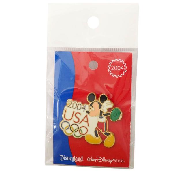 �A�����J��\ �f�B�Y�j�[ 2004 �A�e�l USA Decathlon Sereis Pin : Discus �s���o�b�` �s���Y Disney