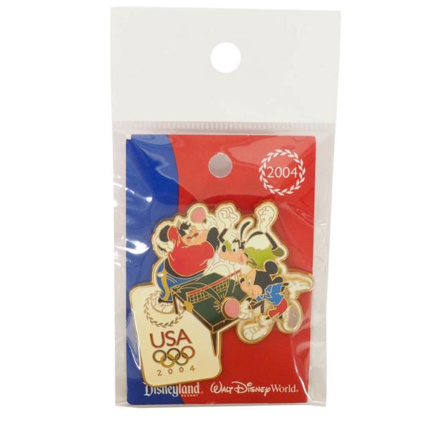 �A�����J��\ �f�B�Y�j�[ 2004 �A�e�l USA Decathlon Sereis Pin : Table Tennis �s���o�b�` �s���Y Disney