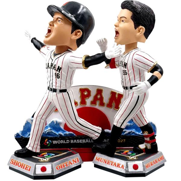 村上宗隆　WBCチャンピオンボブルヘッド(限定223個) 村上宗隆 WBCチャンピオンボブルヘッド(限定223個) Amazon.co.jp