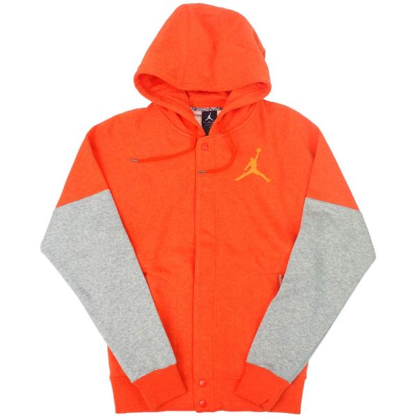 美品JORDANジョーダン メンズWBマービンバーシティ ボタンアップパーカーL JORDAN パーカー/フーディー ジョーダン ザ バーシティ ジョーダン