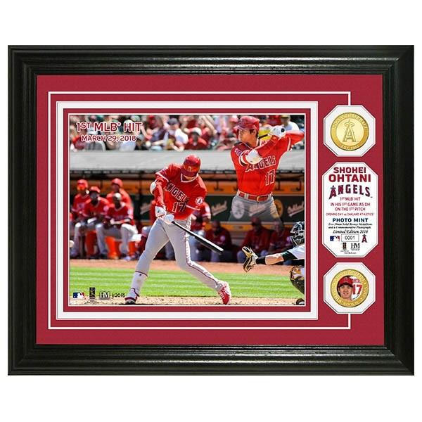 大谷翔平 MLB 初登板記念 ブロンズコイン フォトフレーム