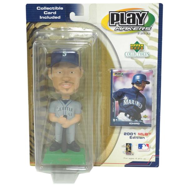 Mlb マリナーズ Selectionのmlb イチロー ボブルヘッド フィギュア 応援グッズ 01 アッパーデック Upper 01 Deck ロード レアアイテム Mlb itm02 Mlb Nba Nflショップ Selection