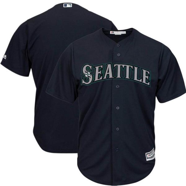 Majestic MLB ユニフォーム ゲームシャツ マリナーズ USA製 L Majestic MLB ユニフォーム ゲームシャツ マリナーズ USA製 L 野球