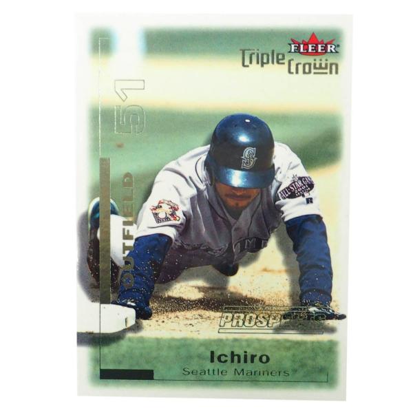 MLB C`[ VAgE}i[Y g[fBOJ[h/X|[cJ[h 2001 Rookie Ichiro #306 2913/2999 Fleer
