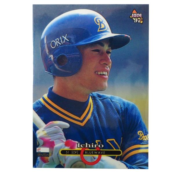 1997 イチロー オリックス・ブルーウェーブ カード　球場来場者配布カード 1997 イチロー オリックス・ブルーウェーブ カード 球場来場者