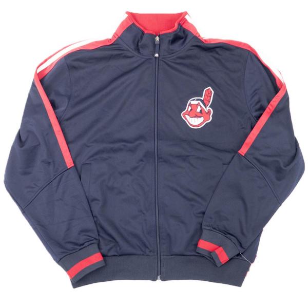 インディアンズ Majestic ジャケット ネイビー/レッド インディアンズ Majestic ジャケット ネイビー/レッド インディアンズ
