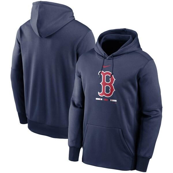 Nike ボストン・レッドソックス　ネイビーパーカー　半袖　ナイキフーディー NIKE（ナイキ） MLB ボストン・レッドソックス パーカー/フーディー
