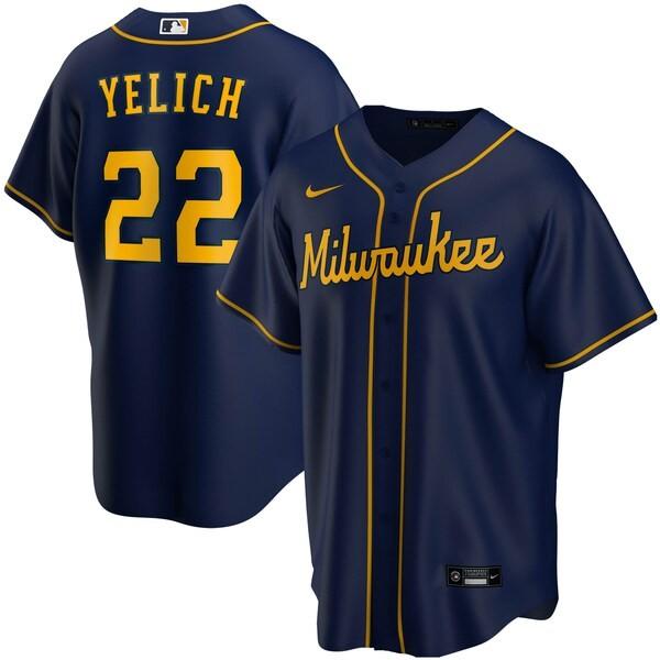 MLBミルウォーキーブルワーズ クリスチャンイエリッチ レプリカ