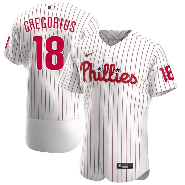 割引発見 ユニフォーム ジャージ フィラデルフィア フィリーズ ディディ グレゴリウス Mlb 選手実使用モデルと同仕様のナイキmlbユニフォーム ホーム ホワイト ナイキ Nike オーセンティック 応援グッズ Www Solidarite Numerique Fr