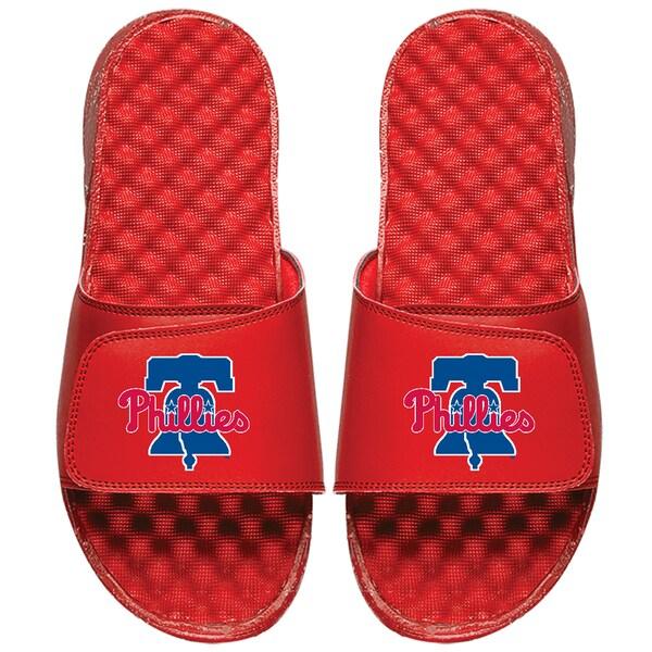 MLB フィラデルフィア・フィリーズ サンダル/シューズ Primary Logo Slide Sandals ISlide レッド
