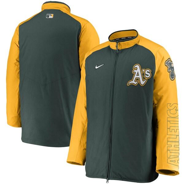 MLB オークランド　アスレチックス　ダグアウト　ジャケット　ジャンパー　コーチ MLB オークランドアスレチックスダグアウトジャケットジャンパー