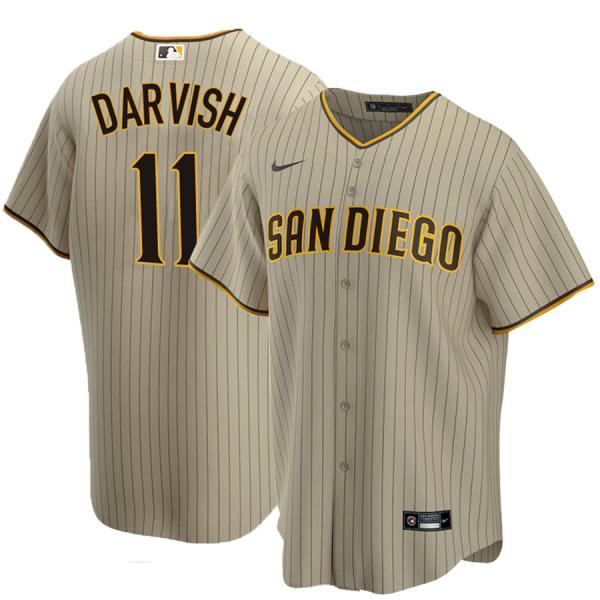 NIKE ダルビッシュ有 ユニフォーム パドレス MLB ナイキ タン