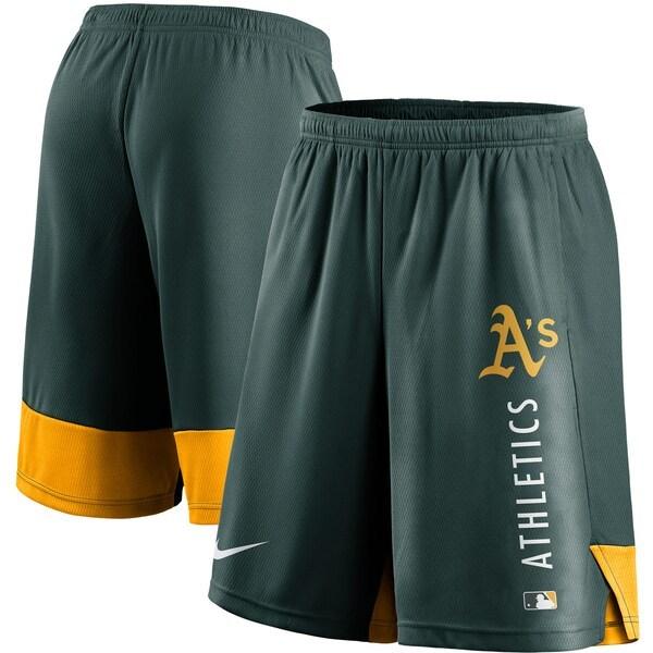 選手着用済み Nike NFL パンツ 36 ショート NIKE（ナイキ） アスレチックス MLB ショートパンツ ショーツ グリーン