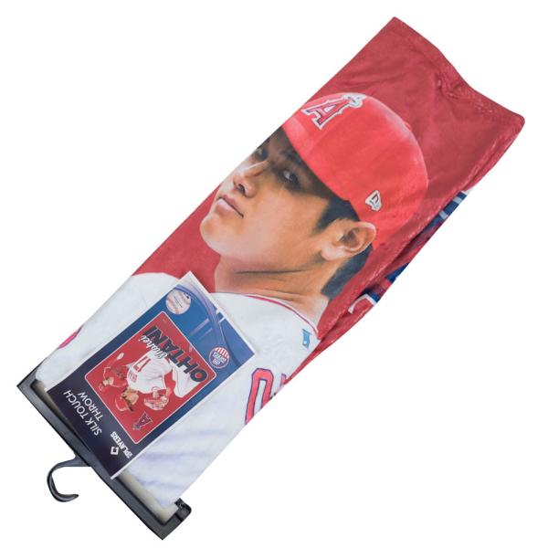 大谷翔平選手 エンゼルス 打者 バッター レッド フリース 毛布