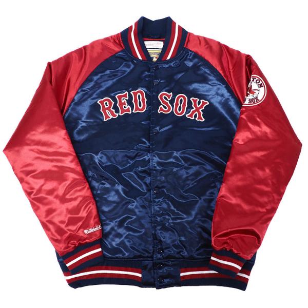Mitchell&Ness MLB レッドソックス スタジャン タフ シーズン Mitchell&Ness MLB レッドソックス スタジャン タフ シーズン