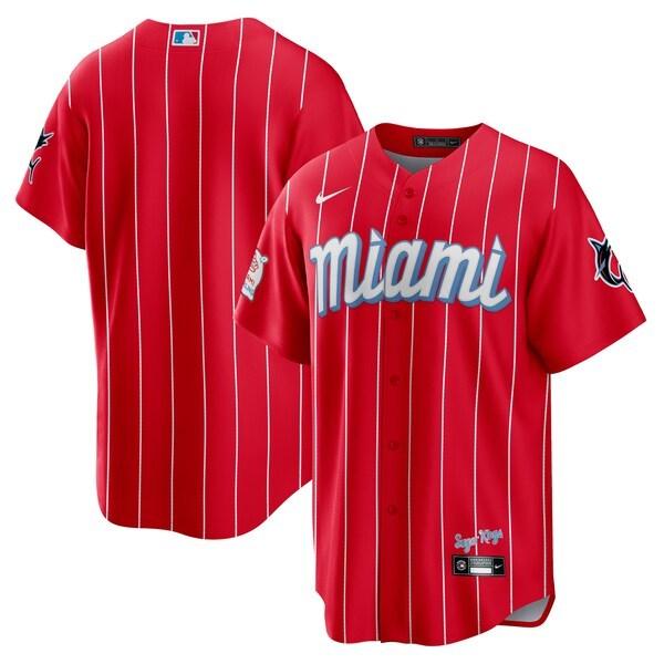 nike マーリンズ　ユニフォーム MLB 正規品　XXL シティコネクト NIKE（ナイキ） MLB マーリンズ ユニフォーム 2021 シティーコネクト