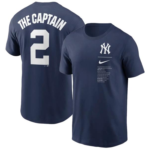 NIKE MLB デレク・ジーター ヤンキース Tシャツ キャプテン