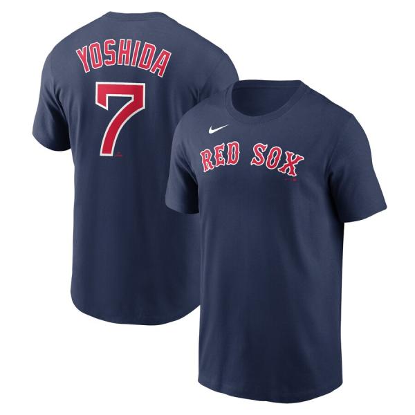 NIKE - 新品タグ付き レッドソックス 吉田正尚 Tシャツ Sサイズ NIKE製 NIKE（ナイキ） MLB 吉田正尚 レッドソックス Tシャツ ネーム