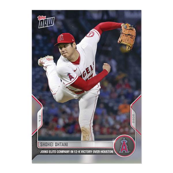 MLB　大谷翔平　ロサンゼルス　エンゼルス　トレーディングカード MLB 大谷翔平 エンゼルス トレーディングカード 2022 Topps Now #525