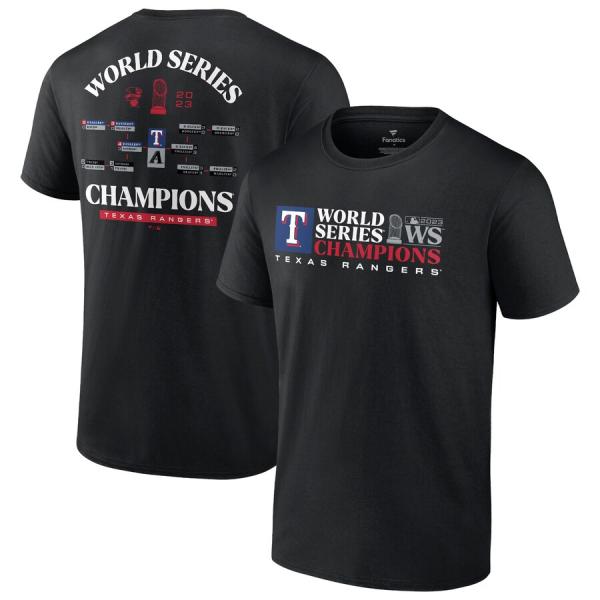 WS優勝記念グッズ Tシャツ XL MLB レンジャーズ Tシャツ 2023 ワールドシリーズ 優勝記念