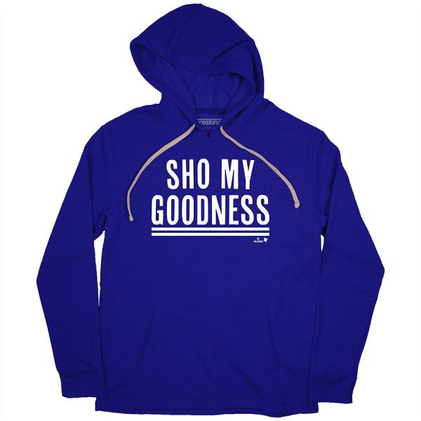 海外限定版】MLB 大谷翔平 ドジャース パーカー SHO MY GOODNESS LA