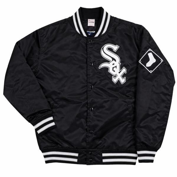 MLB ホワイトソックス ジャケット サテンジャケット アウター Fanatics