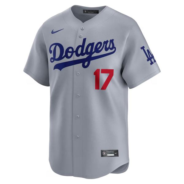 MLB ��J�ĕ� �h�W���[�X ���j�t�H�[�� ���~�e�b�h Limited Player Jersey �i�C�L/Nike �O���[�yod2W�z ���i�摜1