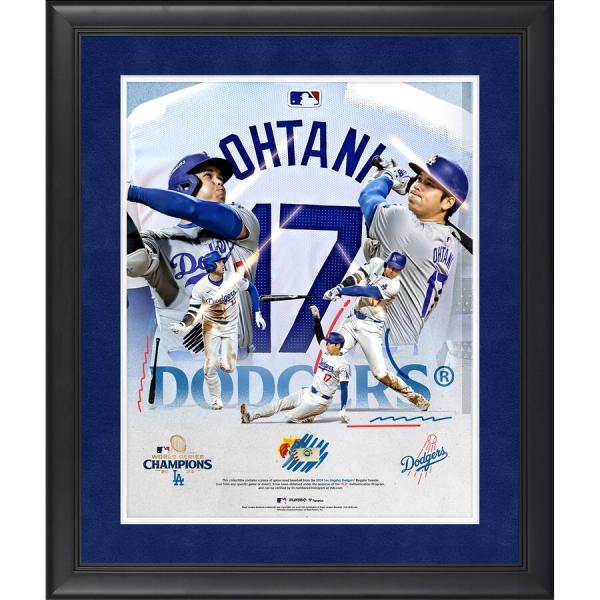 MLB 大谷翔平 ドジャース フォトフレーム 【海外版】ワールドシリーズ